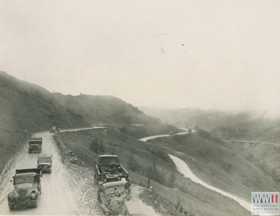 Truck Convoy in Italy