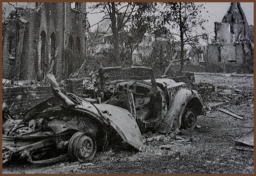 staff car of Lt-Gen Neumann