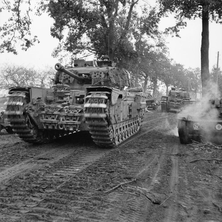 Churchill Tanks of 6th Guards Tank Brigade