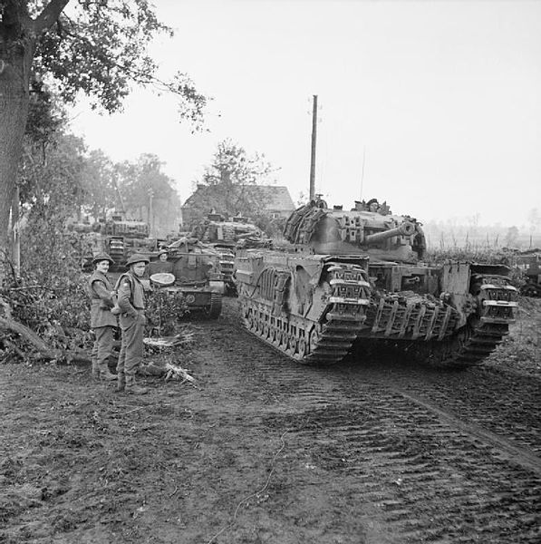 Tanks Supporting the Infantry