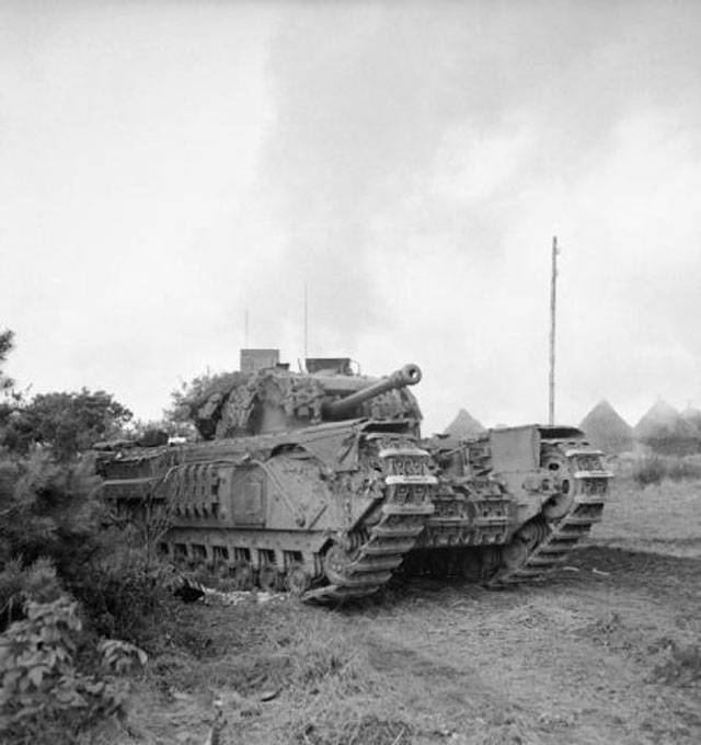 Churchill Tank near Moostdijk