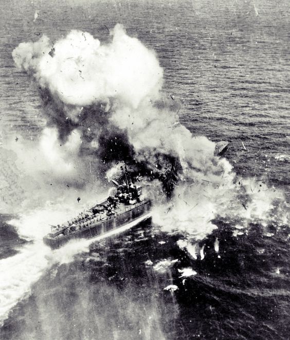 Bombing a Japanese Patrol Boat