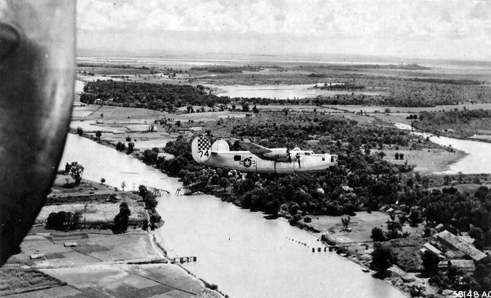 B-24s Over Burma