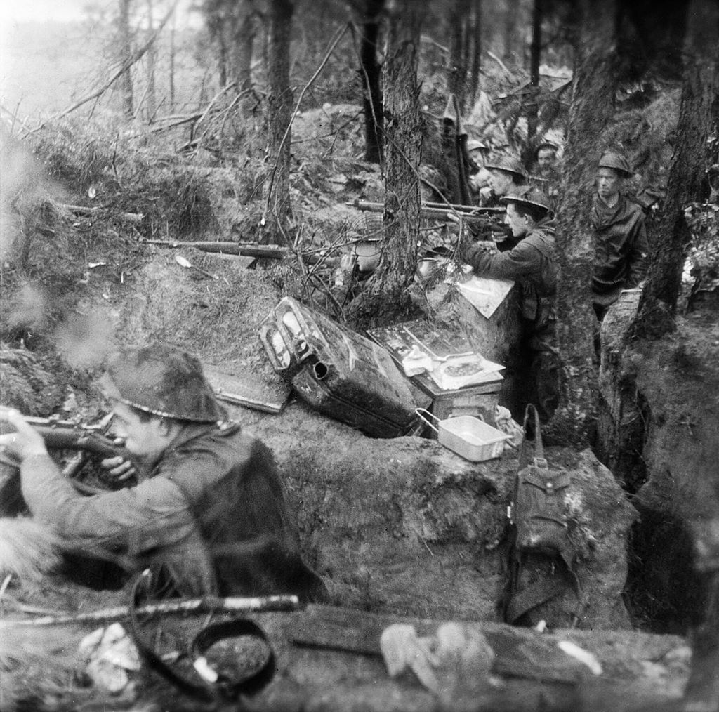 South Lancashire Regiment In Action