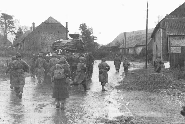 Infantry-Tank Team of French 5th Armored Division