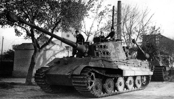 Two King Tiger Tanks