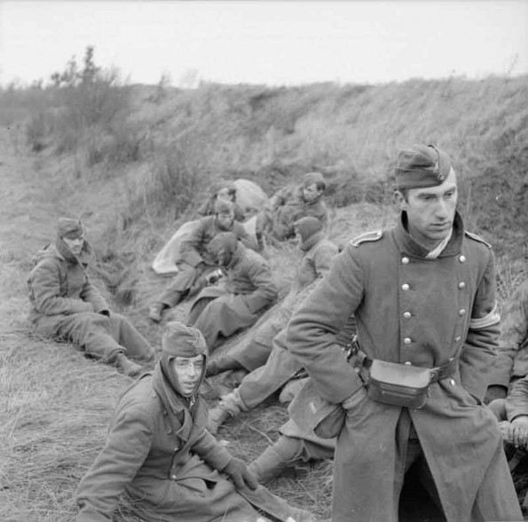 German prisoners captured