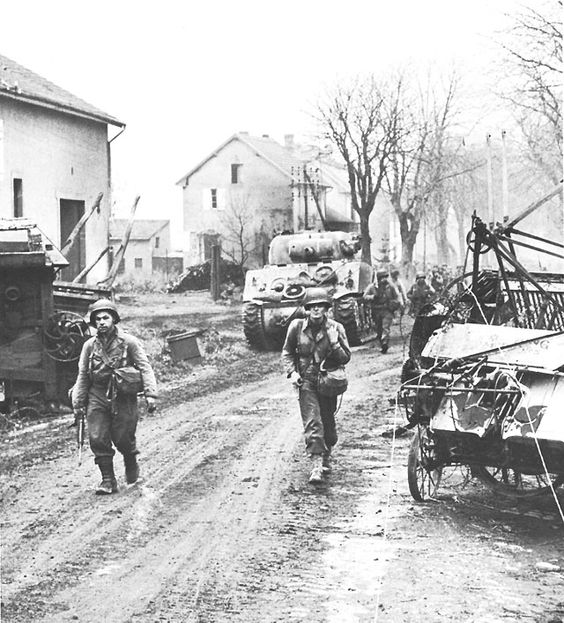 US 3rd Army Entering Metz