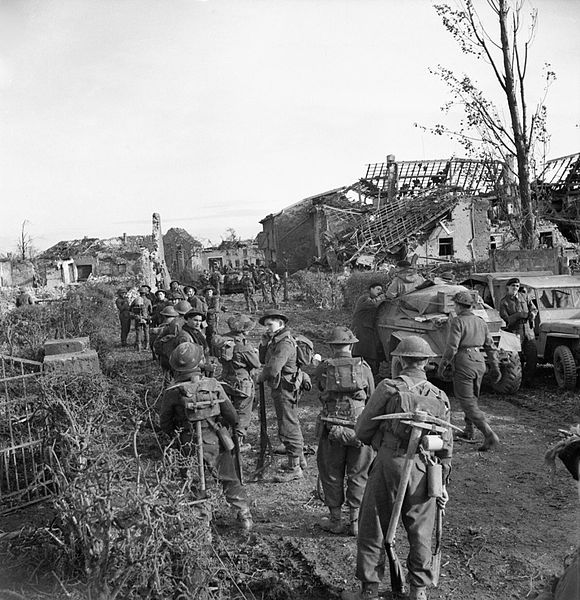 Resting during the Assault on Geilenkirchen