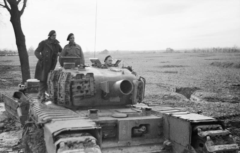 Churchill AVRE near Geilenkirchen