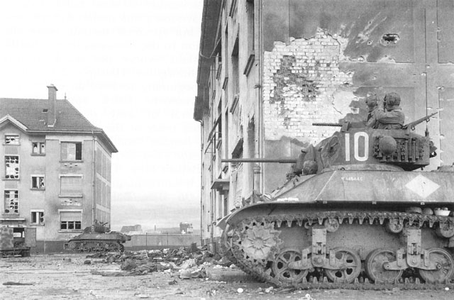 French Tanks in Huningue