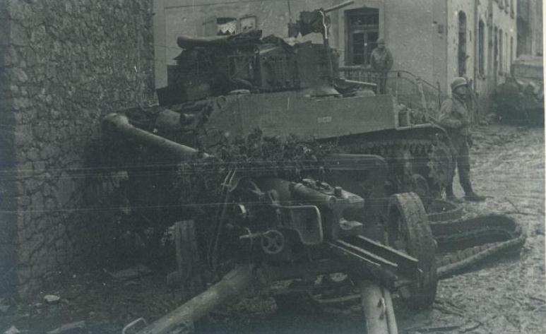 Abandoned <i>PaK 40 (PanzerabwehrKanone 40)</i> 75-mm Anti-tank Gun