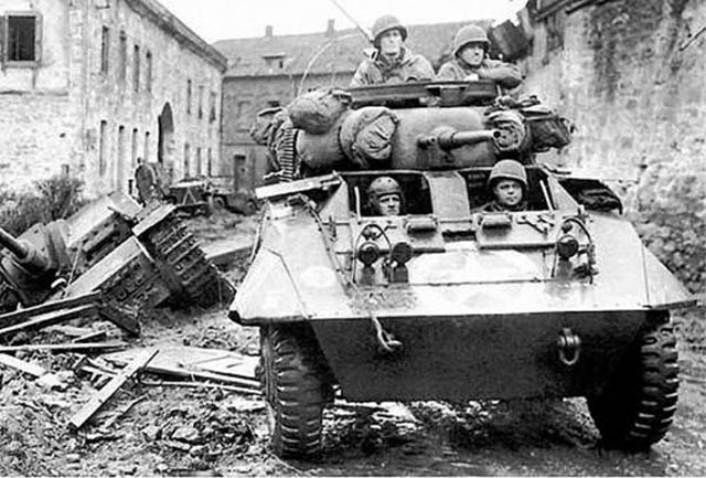 M8 Greyhound from 30th Infantry Division