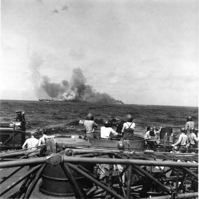 US Carrier <i>Intrepid</i> Hit by Kamikaze