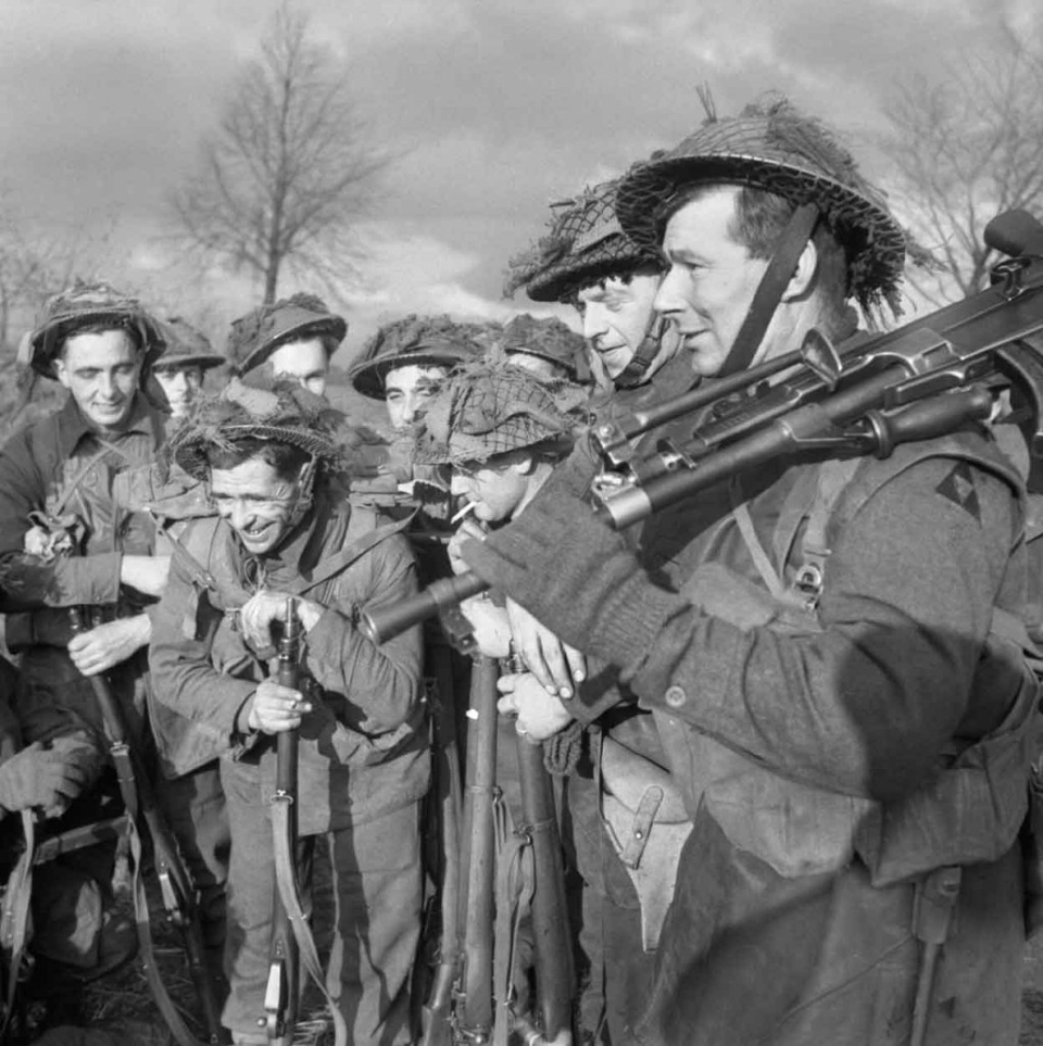 Troops of the 1st Norfolk Regiment