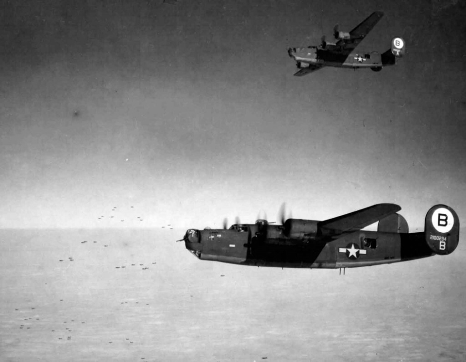 Liberators from the 93rd Bomb Group