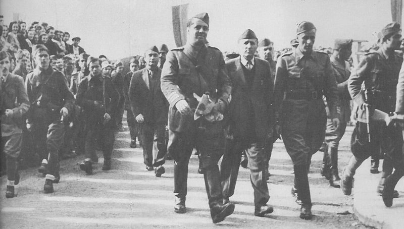 Partisans Entering Tirana