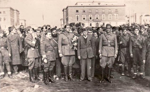 Communist Partisans in Tirana