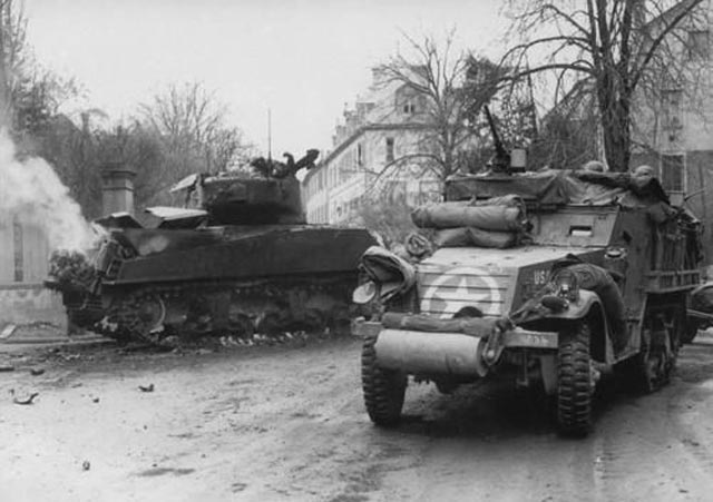 Fighting in Barre, France