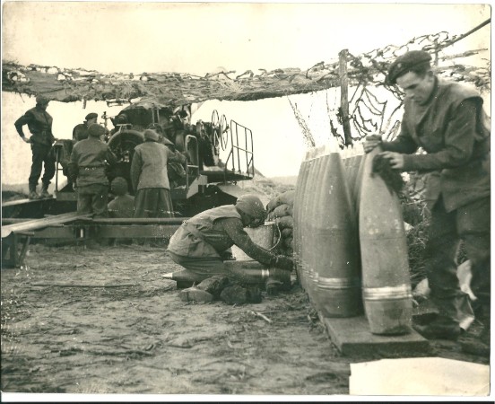 Preparing Artillery Barrage