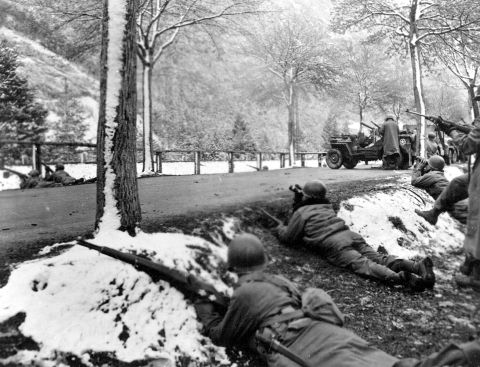 Men of the 103rd Infantry Division