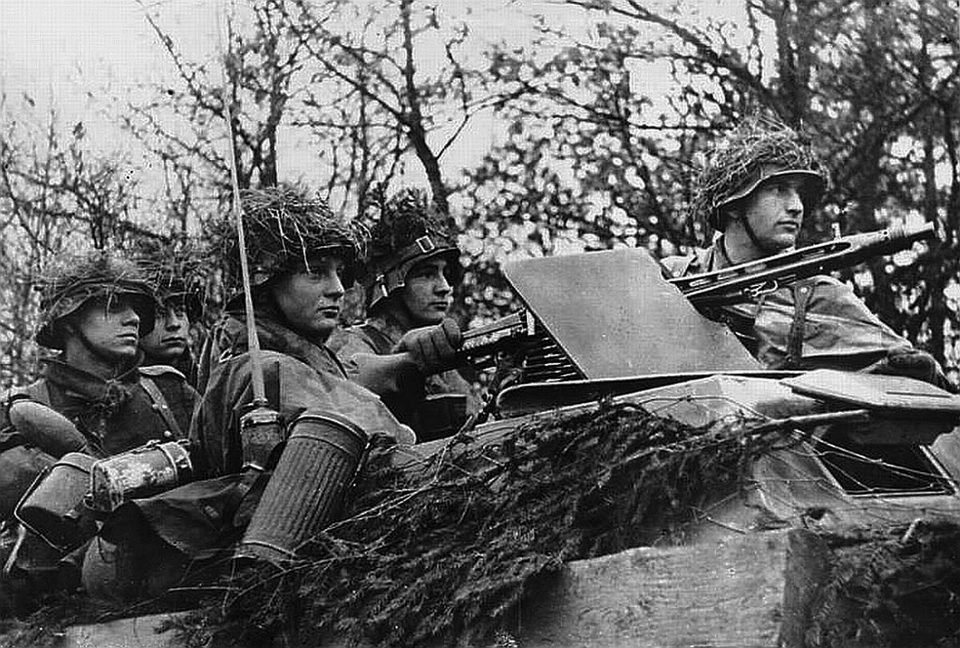 German Soldiers at the Battle of the Bulge