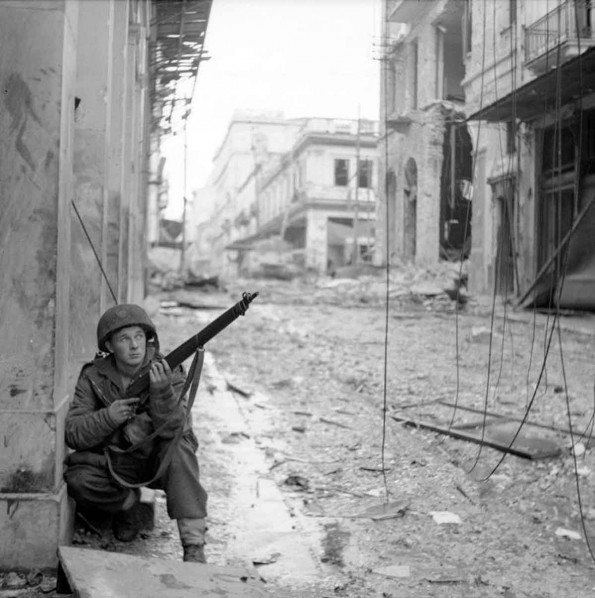 paratrooper from 5th (Scots) Parachute Battalion