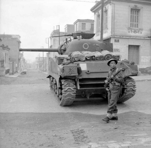 Guarding the Commander of a Sherman Tank from Snipers