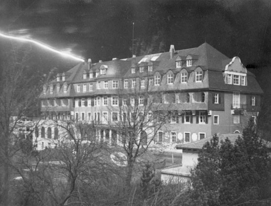 German Air Raid on Eupen, Belgium