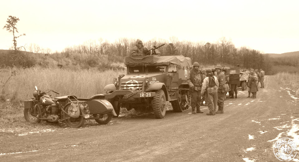 Members of 1st Infantry Division