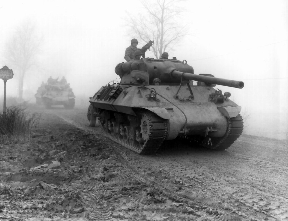 American M36 tank destroyers