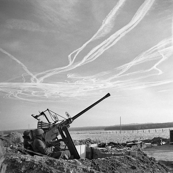 Crew of a Bofors Anti-aircraft Gun