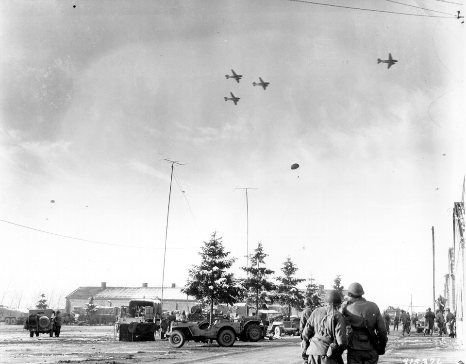 Delivering Supplies to Bastogne