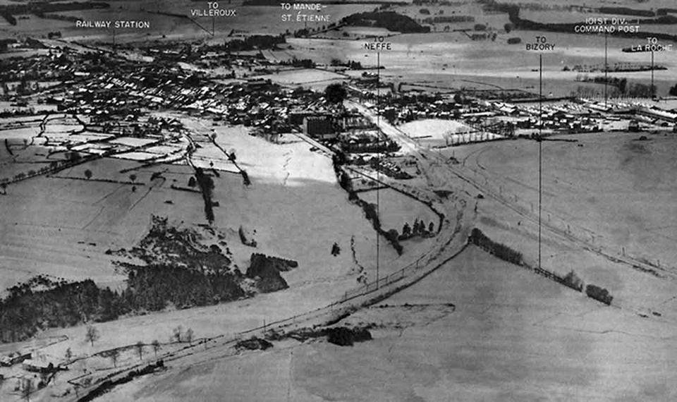 Aerial View of Bastogne