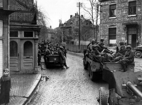 US Troops in Malmedy