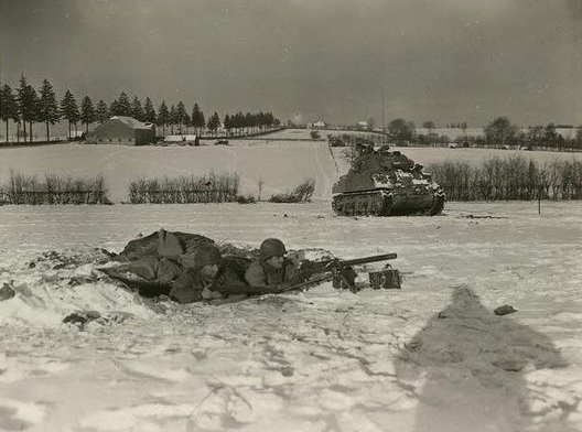 4th Armored Division near Bastogne