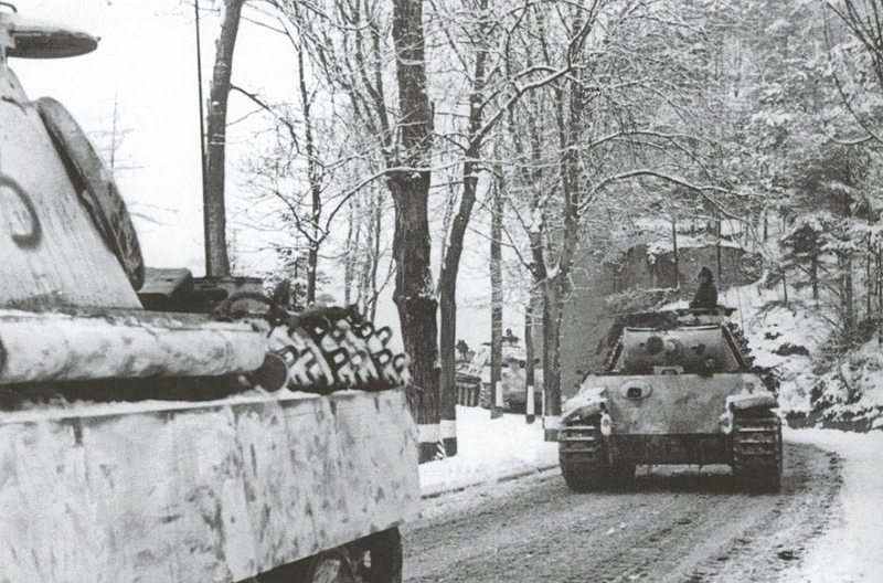 Panzer Division near Haguenau Fores