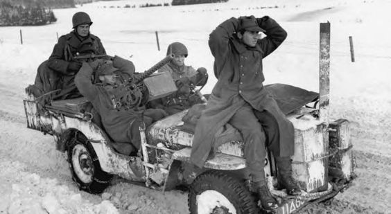 German Prisoners Under Guard