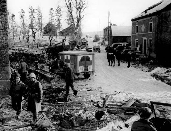 US Troops in Foy, Belgium