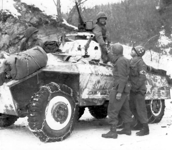  M8 Armored Car of the 101st Airborne Division