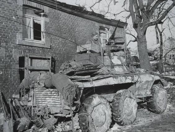 M8 Greyhound Armored Car of the 4th Cavalry Squadron