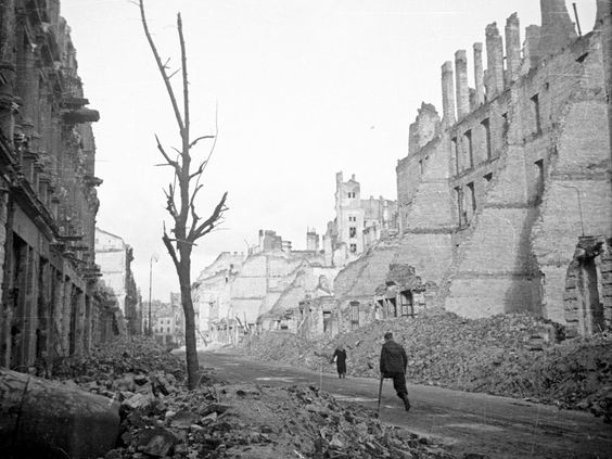 Scene from Devastated Warsaw