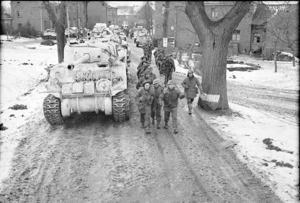 British Troops near Havert, Germany