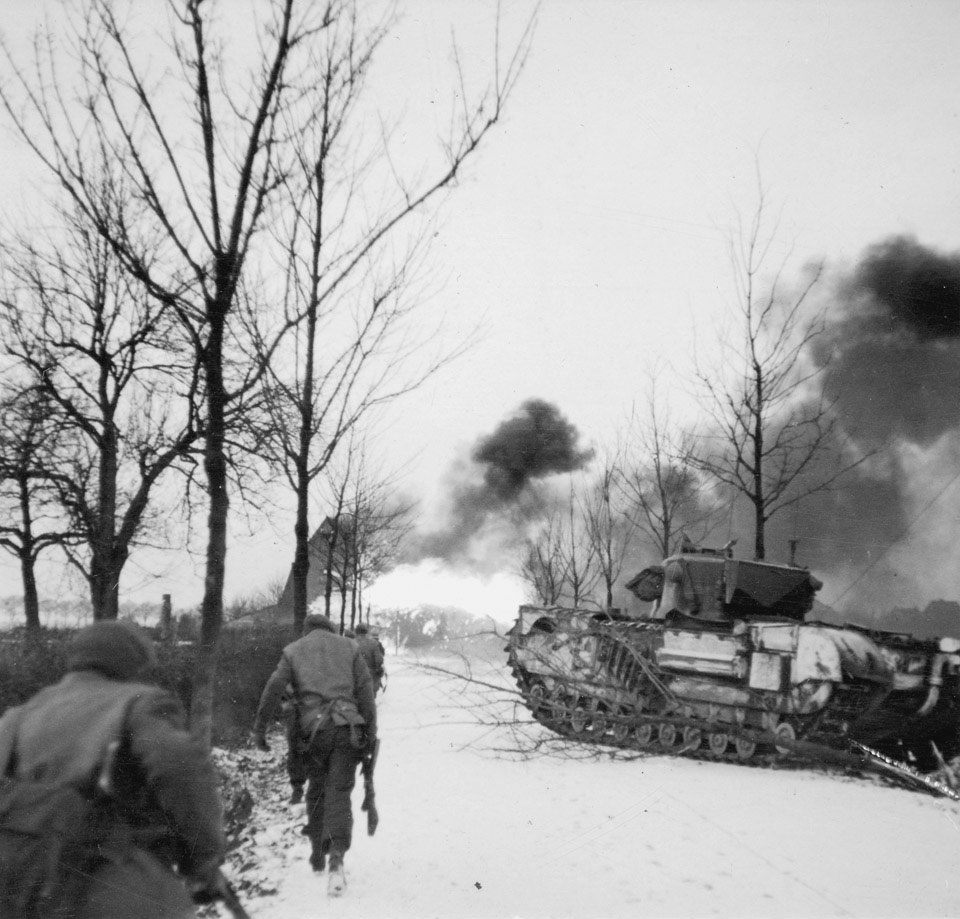 Attack in the Village of St Joost