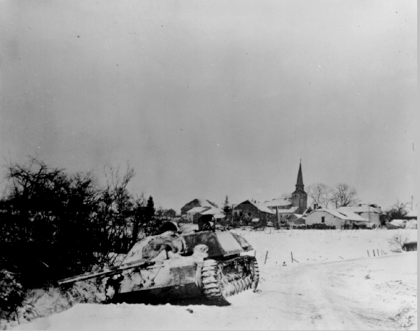 Knocked Out Self-propelled German PP