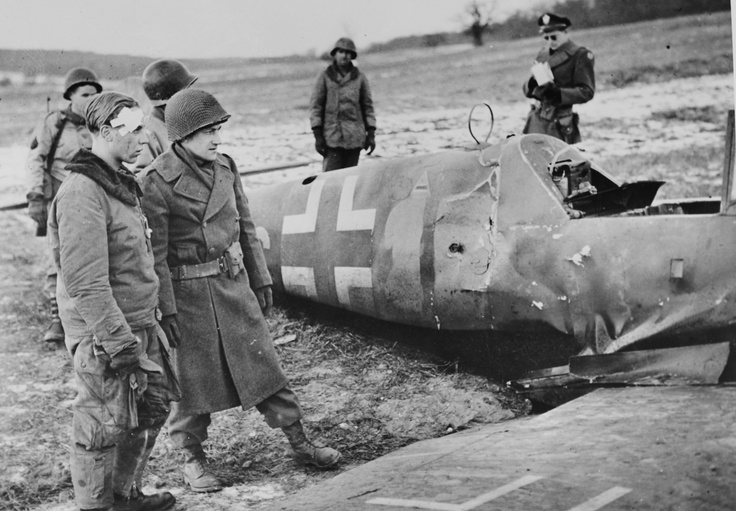 A German Pilot and His Bf 109G