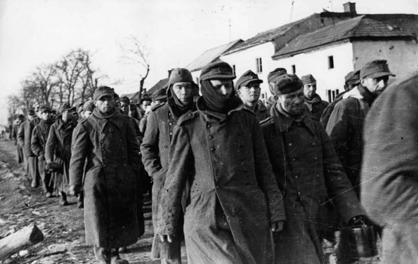 German POWs in Warsaw