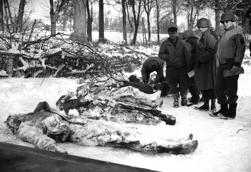 body of American soldier