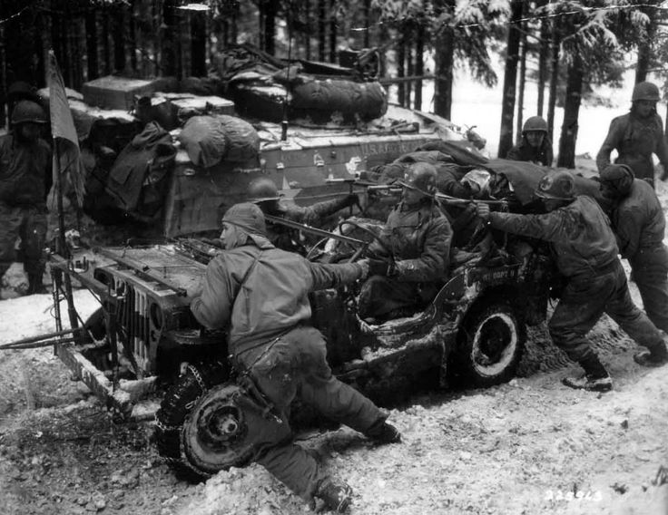 Pushing a Trapped Car with Wounded Germans