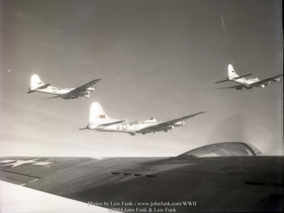 B-17's Flying On Mission